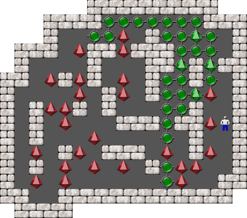 Sokoban Zbigniew Kornas level 42